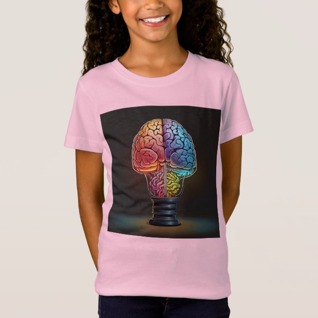 Camiseta o cérebro perfeito (Frente)