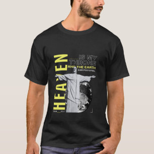 Camiseta O Céu é Meu Trono - Desi Cristão Inspirador
