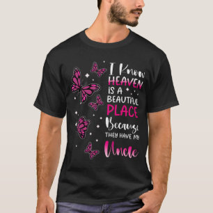 Camiseta O Céu É Um Lugar Bonito Porque Eles Têm A Minha Cn