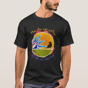 Camiseta O Céu Era Amarelo E O Sol Era Azul