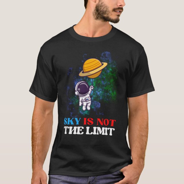 Camiseta O Céu Não É O Limite (Frente)