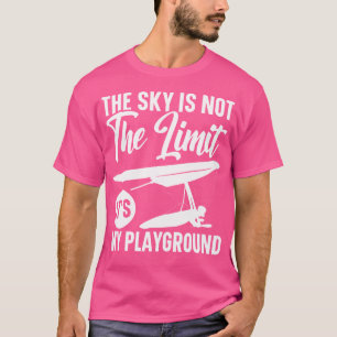Camiseta O Céu Não É O Limite É Meu Playground Voo Livre
