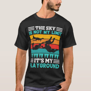 Camiseta O céu não é o meu limite, é o meu Playground 1