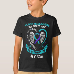 Camiseta O Céu Precisava de um Herói Deus Escolheu Meu Filh