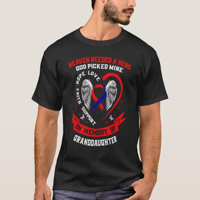 Camiseta O céu precisava de um herói que Deus escolheu a ne (Frente)