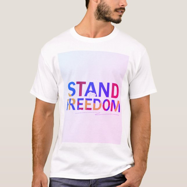 Camiseta O Chamado da Liberdade" (Frente)