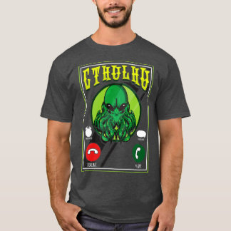 Camiseta O Chamado De Monstro Oculto Ficcional De Cthulhu