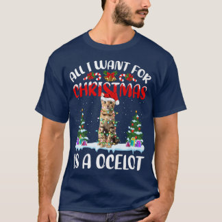 Camiseta O Chapéu De Noel Engraçado Que Tudo O Que Quero Pa