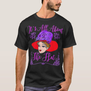 Camiseta O Chapéu Vermelho É Tudo Sobre O Estilo De Vintage
