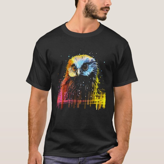 Camiseta O Charme da Experiência de Drip do Owlet (Frente)