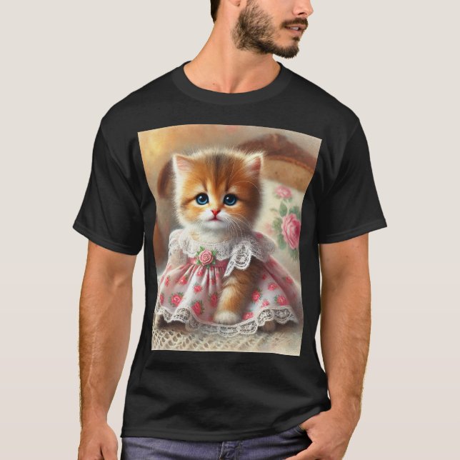 Camiseta "O Charme Felino: Guardiães de Mistérios e Assunto (Frente)