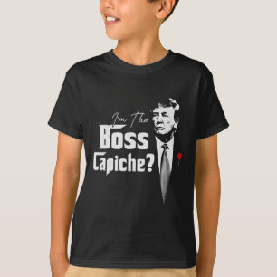 Camiseta O Chefe Capiche Italianos Para Trump 2024