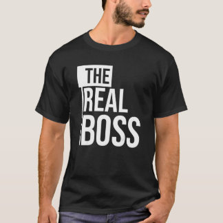 Camiseta O Chefe Real - Seus Casais Correspondentes Vale