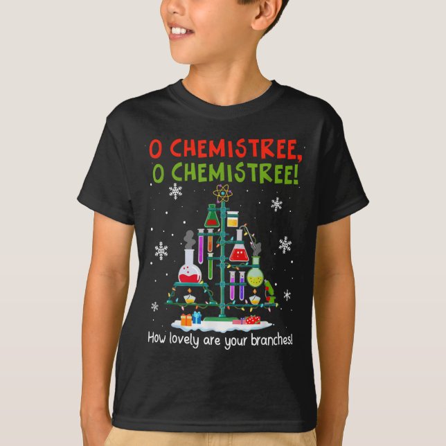 Camiseta O Chemistree How Lovely Are Your Branches Teacher  (Frente)