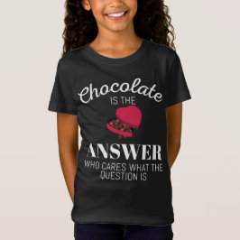 Camiseta O Chocolate Com Pasta É A Resposta