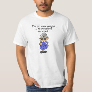 Camiseta O chocolate enriqueceu o humor