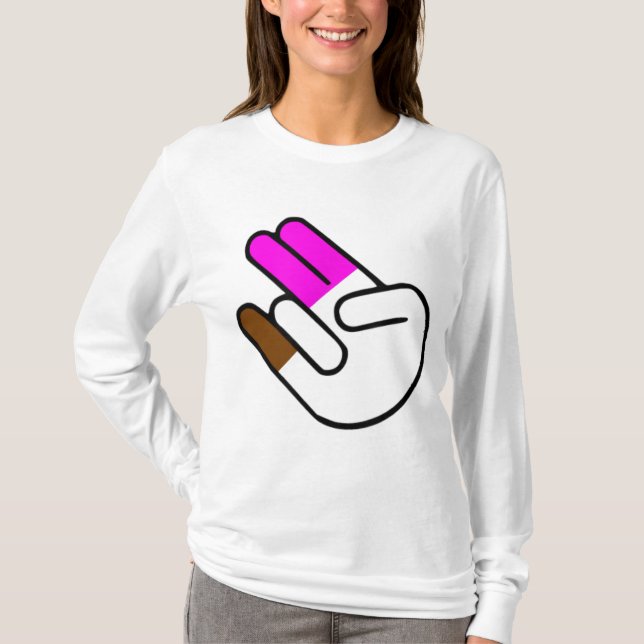 Camiseta O Choque Dois no Rosa, no Fedor (Frente)