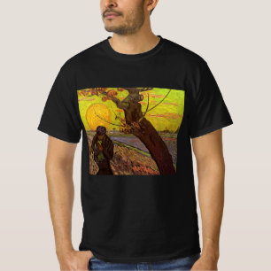 Camiseta O chuveiro de Vincent van Gogh