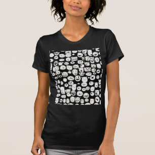 Camiseta O ciclo de vida de Face Emoji