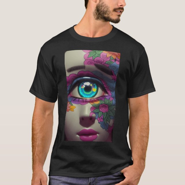 Camiseta O Ciclo Porcelanês Tem Duas sobrancelhas - Ken Gag (Frente)