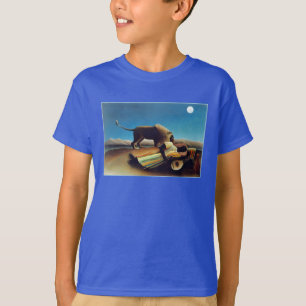Camiseta "O cigano de sono" por Henri Rousseau