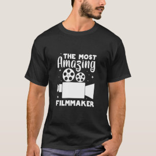 Camiseta O cineasta mais incrível garoto