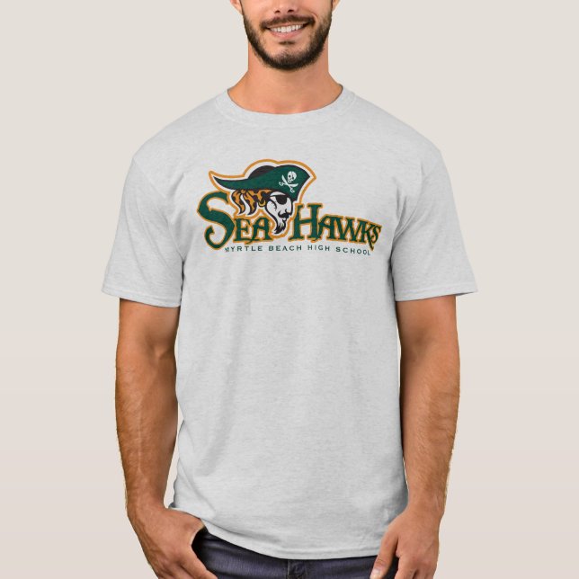 Camiseta O cinza caçoa o t-shirt de Seahawks (L) (Frente)