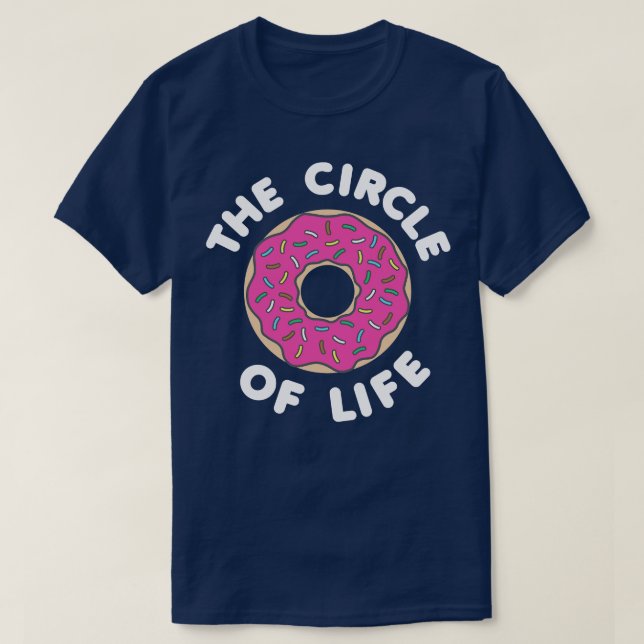 Camiseta O Círculo da Vida 1 (Frente do Design)