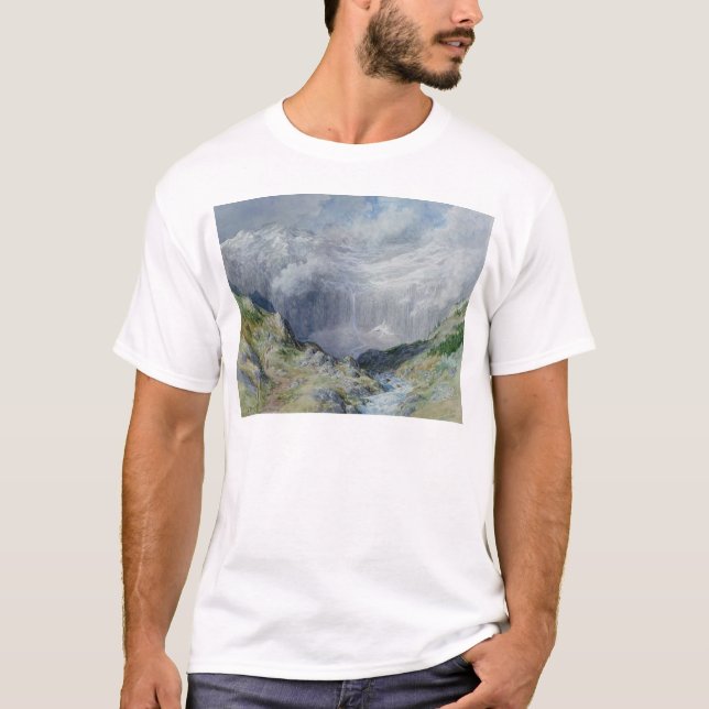 Camiseta O Cirque em Gavarnie, 1882 (Frente)