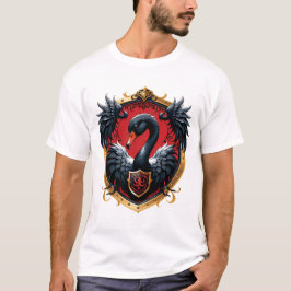 Camiseta O Cisne Negro é um símbolo de elegância e poder.