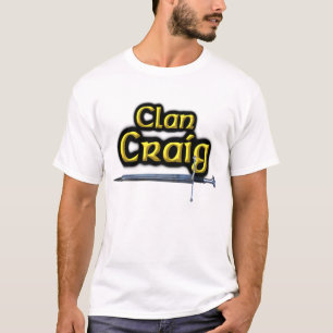 Camiseta O clã Craig inspirou Scottish