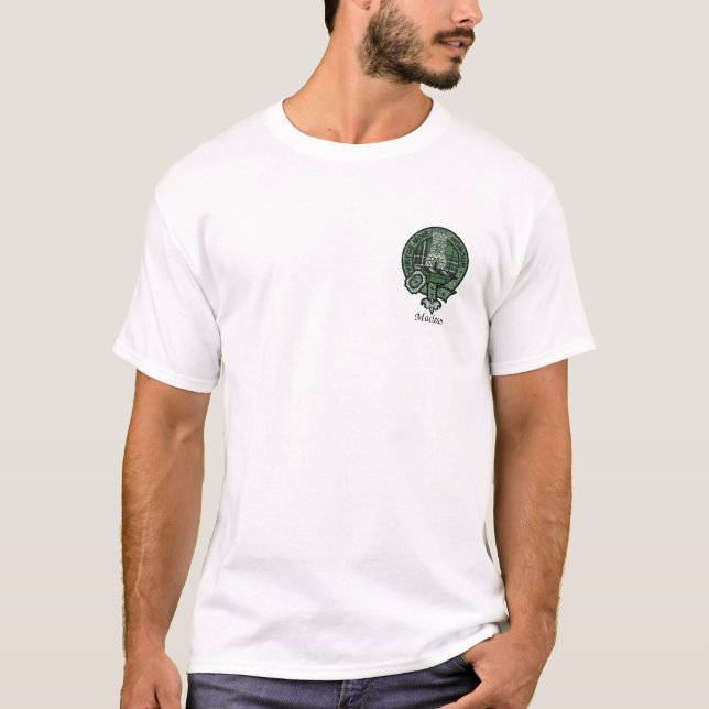 Camiseta O clã de Maclean Crest (Frente)