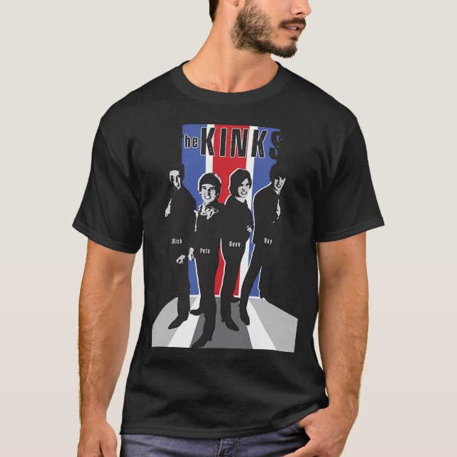 Camiseta O clássico da Banda dos Kinks (Frente)