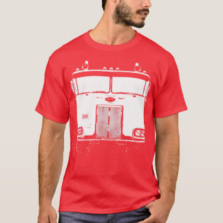 Camiseta O clássico da Cabover dos anos 80, o caminhão amer