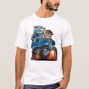 Camiseta O clássico desenho do American Sports Car de 69