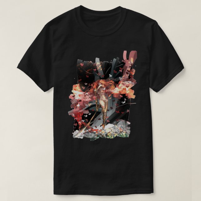 Camiseta O Clássico do Anel ELDEN  (Frente do Design)