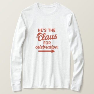 Camiseta O Claus para celebração