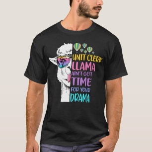 Camiseta O Clerk Lama não tem tempo para seu drama