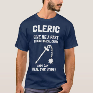 Camiseta O clero "cura t-shirt do mundo"