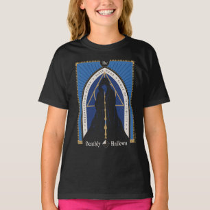 Camiseta O Cloak, a varinha e a pedra mortais
