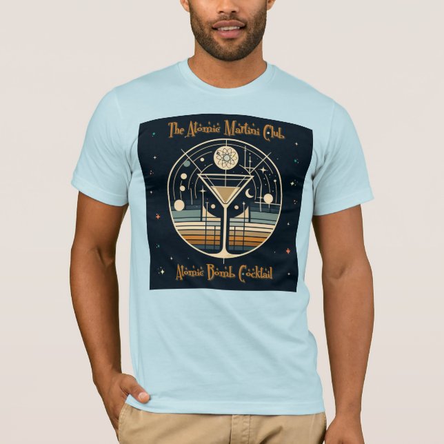 Camiseta O Clube Atomic Martini Coquetel Bomba Atômica (Frente)