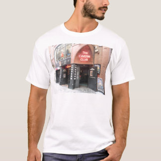 Camiseta O clube da caverna na rua do Mathew de Liverpool
