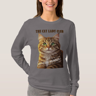 Camiseta O Clube da Gata Tabby
