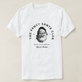 Camiseta ‘O Clube do Papai Noel Chique’ - Impressão de Arte