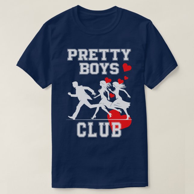 Camiseta O Clube dos Meninos Bonito Como Usar Humor e Charm (Frente do Design)