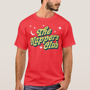 Camiseta O Clube dos Nappers Engraçado Dormir Dia de os pai