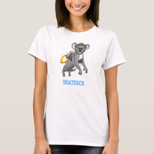 Camiseta O Coala Foguete