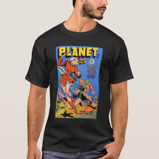Camiseta O cobrir das Histórias em quadrinhos planetárias #