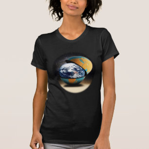 Camiseta O Cobrir de Proteção da Terra