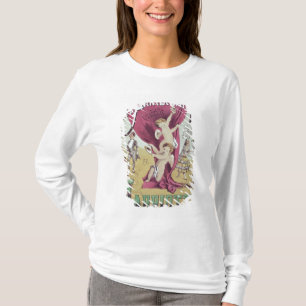 Camiseta O cobrir La da folha da contagem 'Vie Parisienne